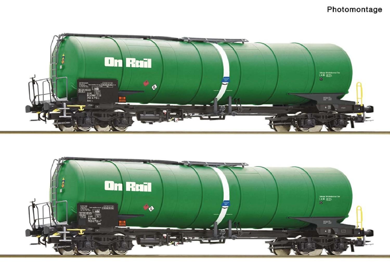 Roco 6600147 Kesselwagen-Set OnRail DC