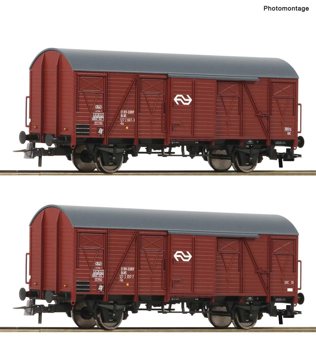 Roco 6600151 Güterwagen-Set NS DC