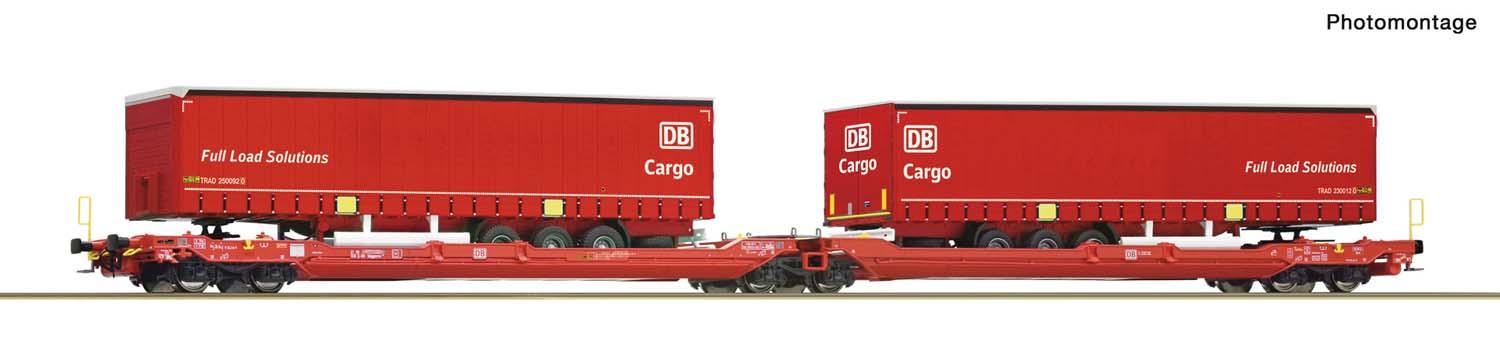 Roco 6600168 Doppeltaschenwagen T3000e DB AG