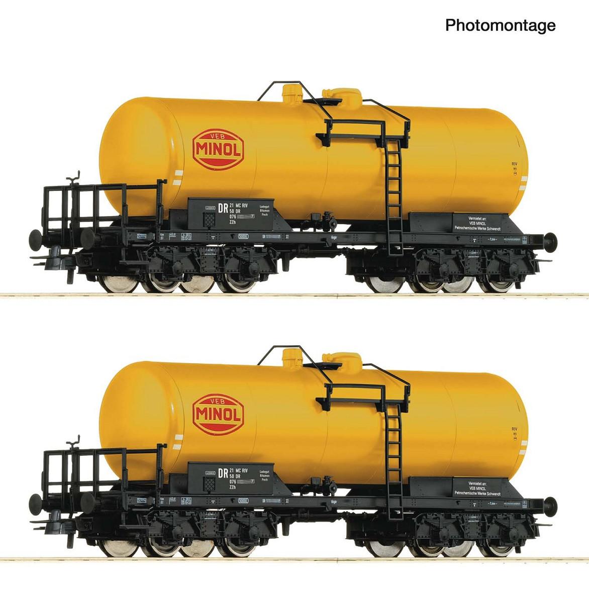 Roco 6600199 Kesselwagen-Set DR DC