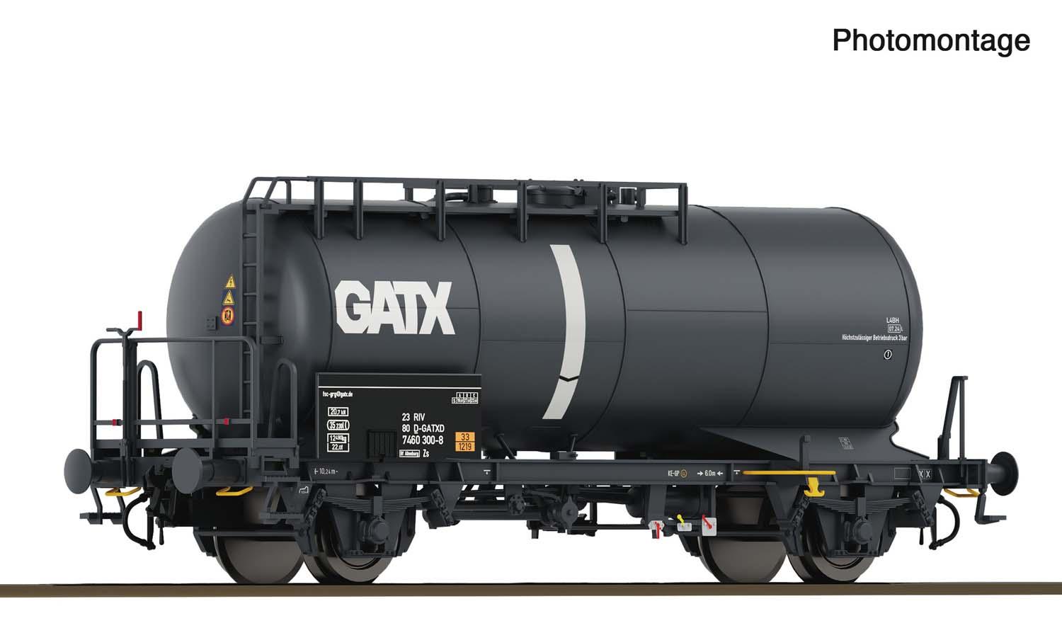 Roco 6600247 Chemiekesselwagen Zs GATX