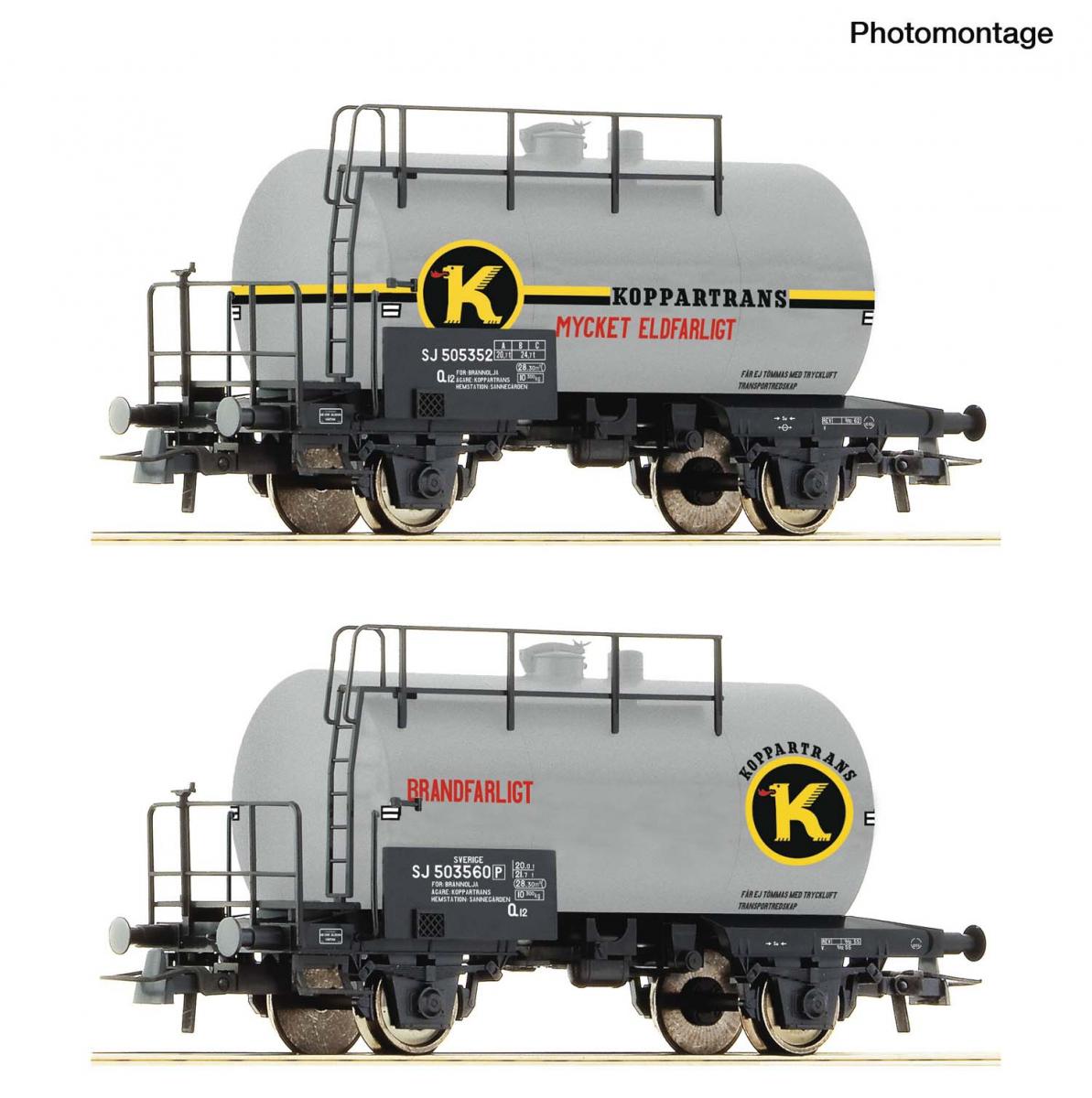 Roco 6600302 Kesselwagen-Set