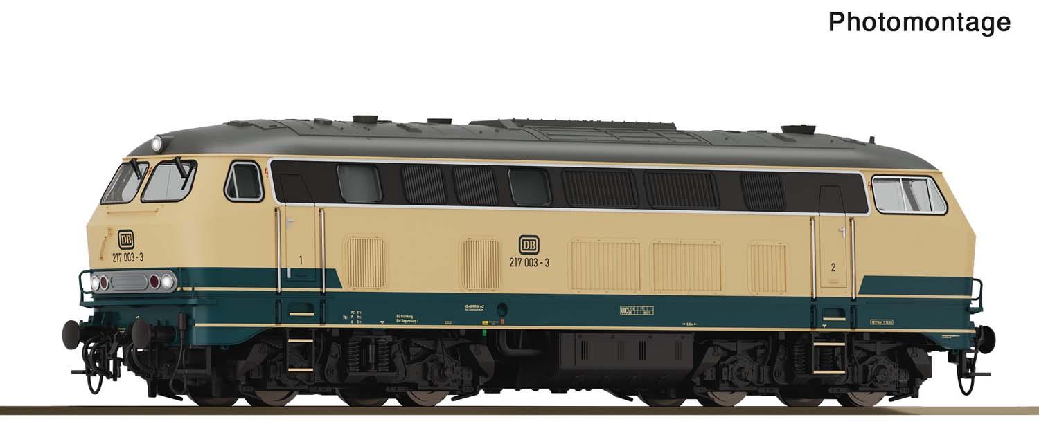 Roco 7300068 Diesellok 217 003 DB DC