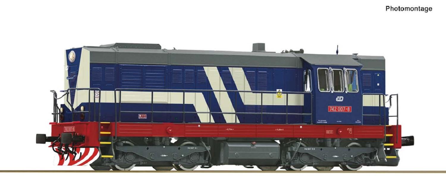 Roco 7310063 Diesellok 742 007-8, CD DCC Sound