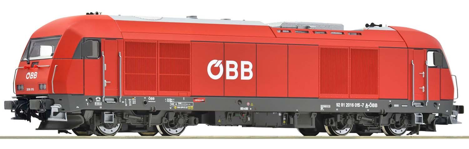 Roco 7310087 Diesellok Rh 2016 ÖBB DC-Snd.
