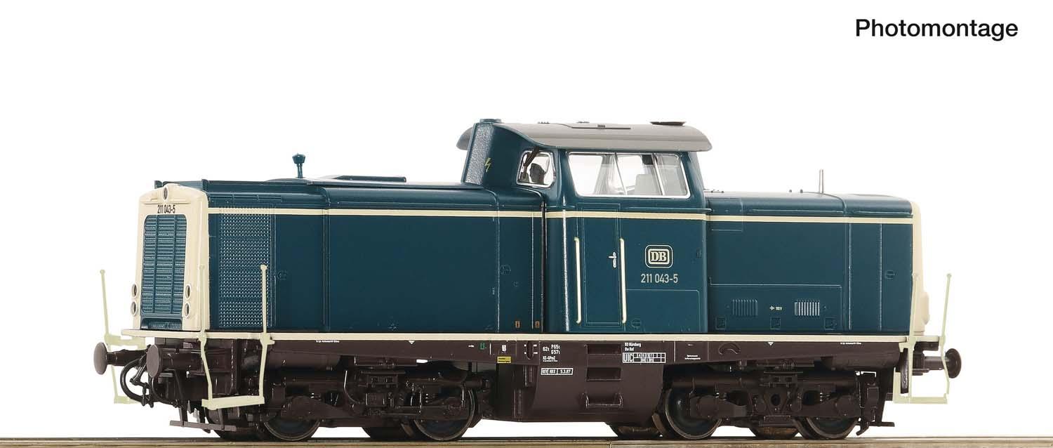 Roco 7310098 Diesellok BR 211 DB DC-Snd.