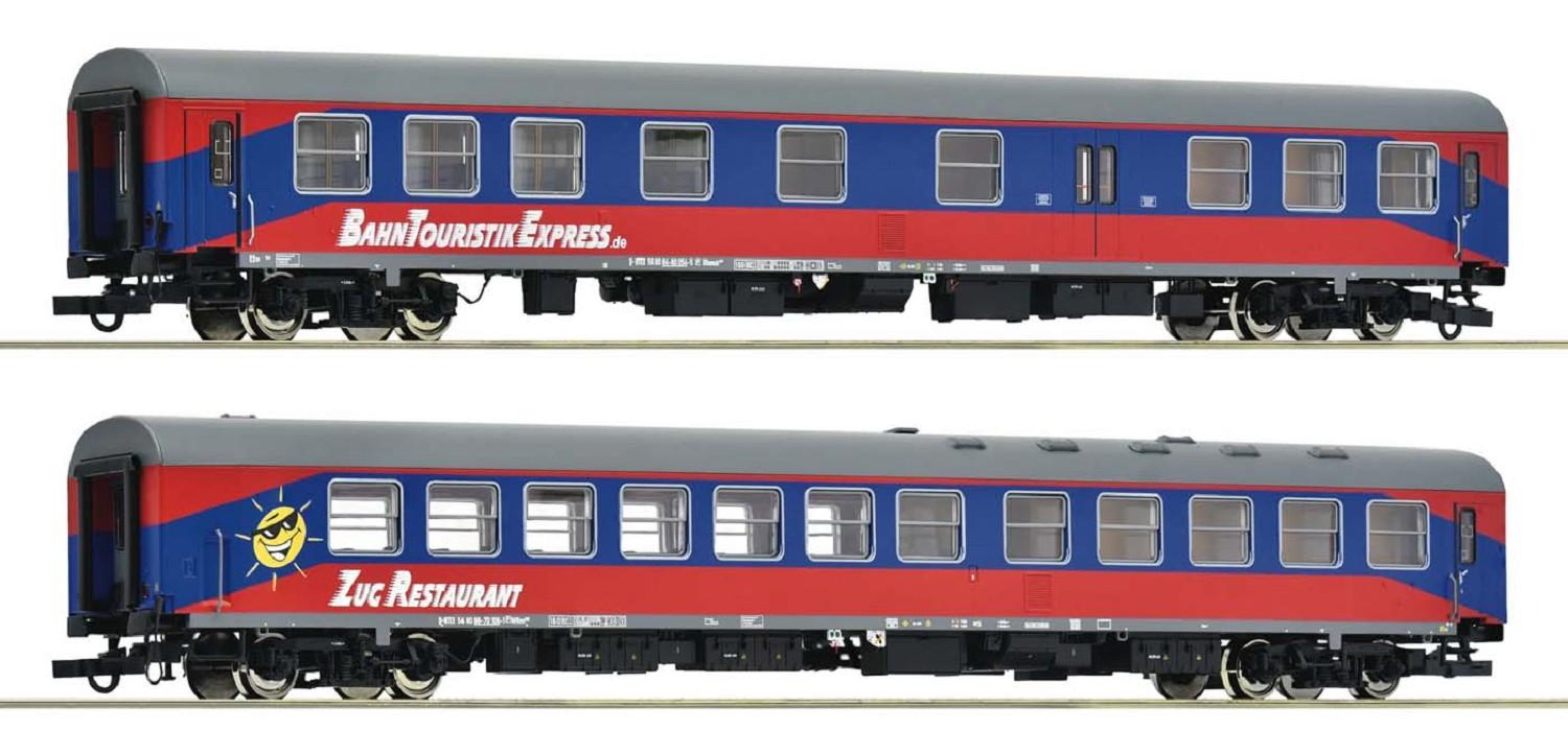 Roco 74027 Reisezugwagen-Set BTE DC