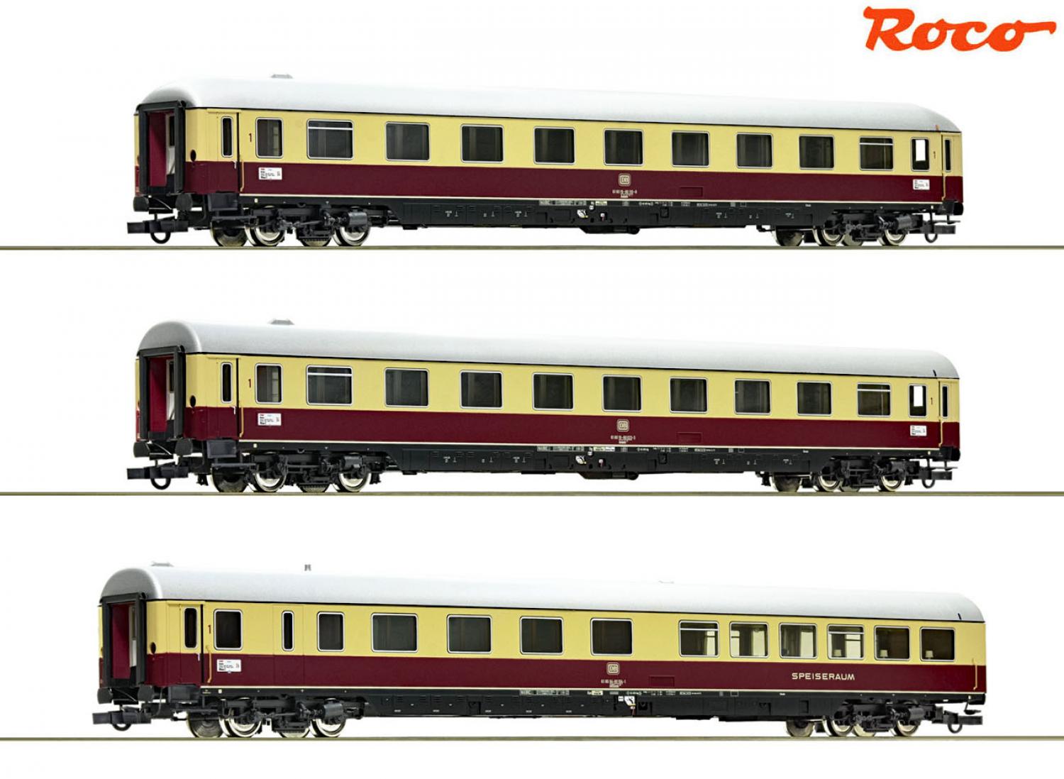 ROCO 74072 Zugset 1: TEE 74/75 „Roland“ DB