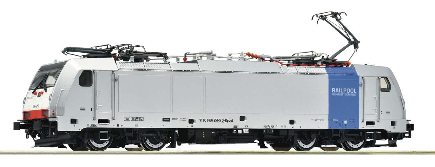 Roco 7500161 E-Lok BR 186 Railpool DC