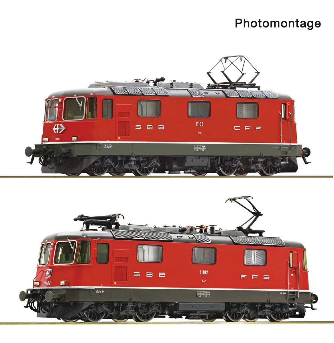 Roco 7510127 E-Lok Re 4/4 II SBB (2er-Set) DCC Sound