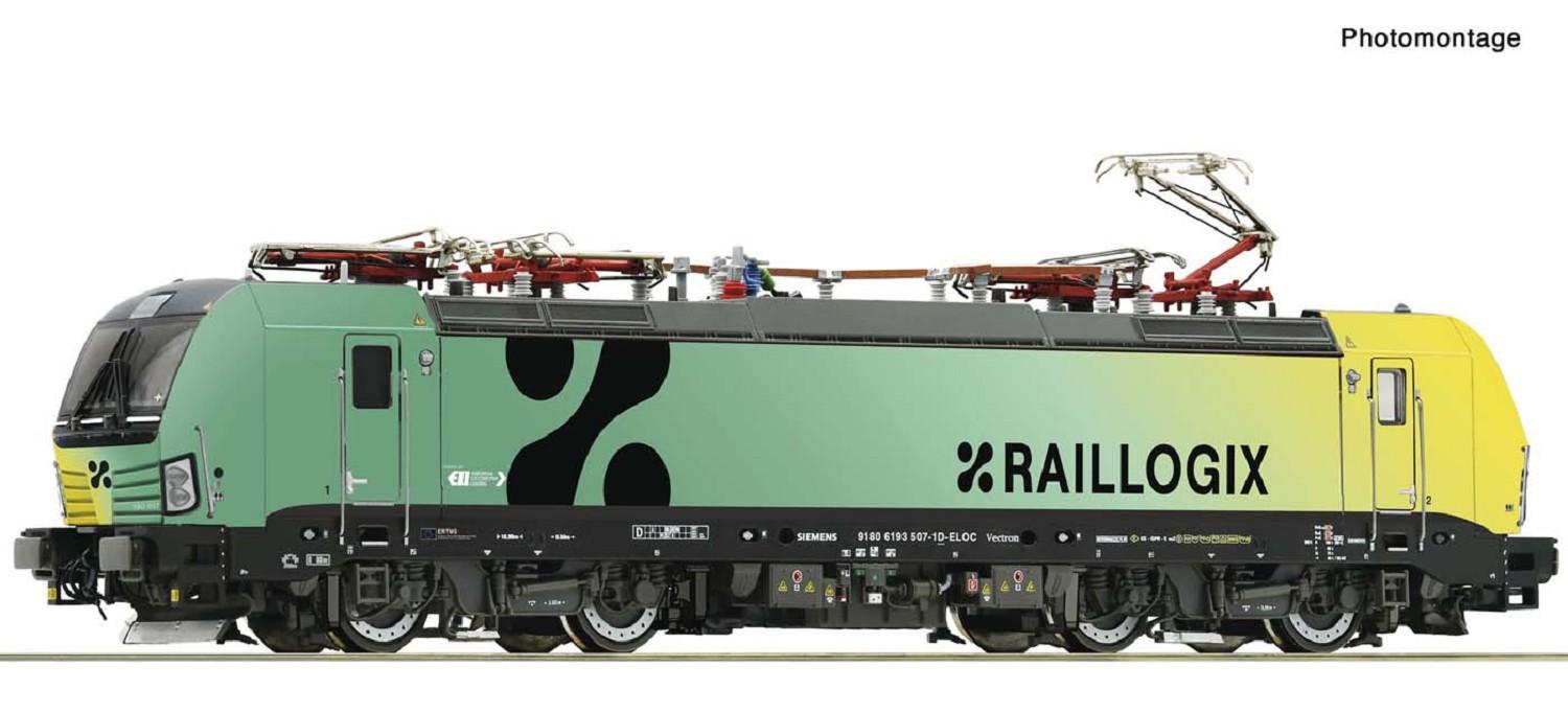 Roco 7510137 E-Lok 193 507-1, Raillogix DCC Sound