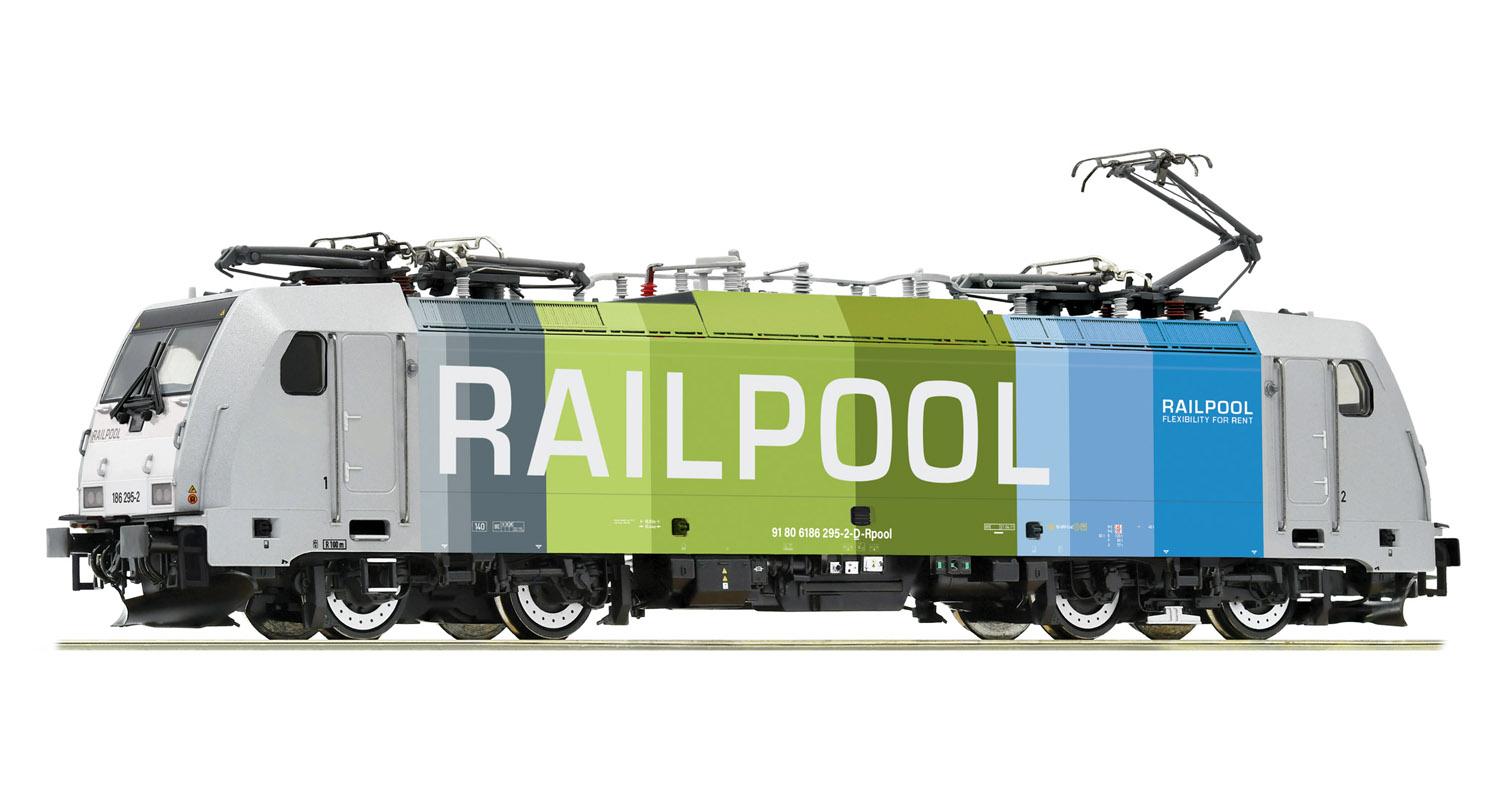 Roco 7520011 E-Lok 186 295 Railpool (AC-Sound)
