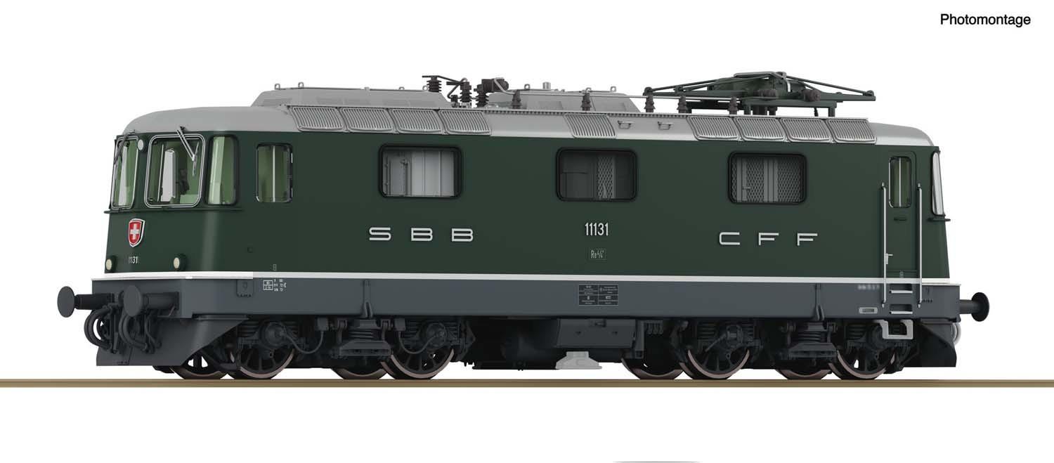 Roco 7520027 E-Lok Re 4/4 SBB grün (AC-Sound)