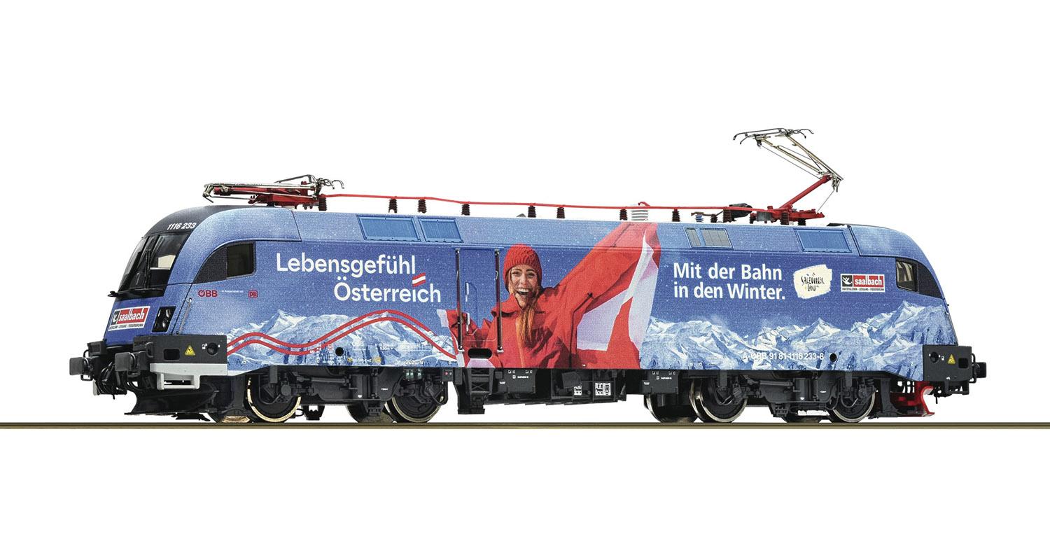 Roco 7520036 E-Lok 1116 233-8 „Ski WM“, ÖBB AC Sound