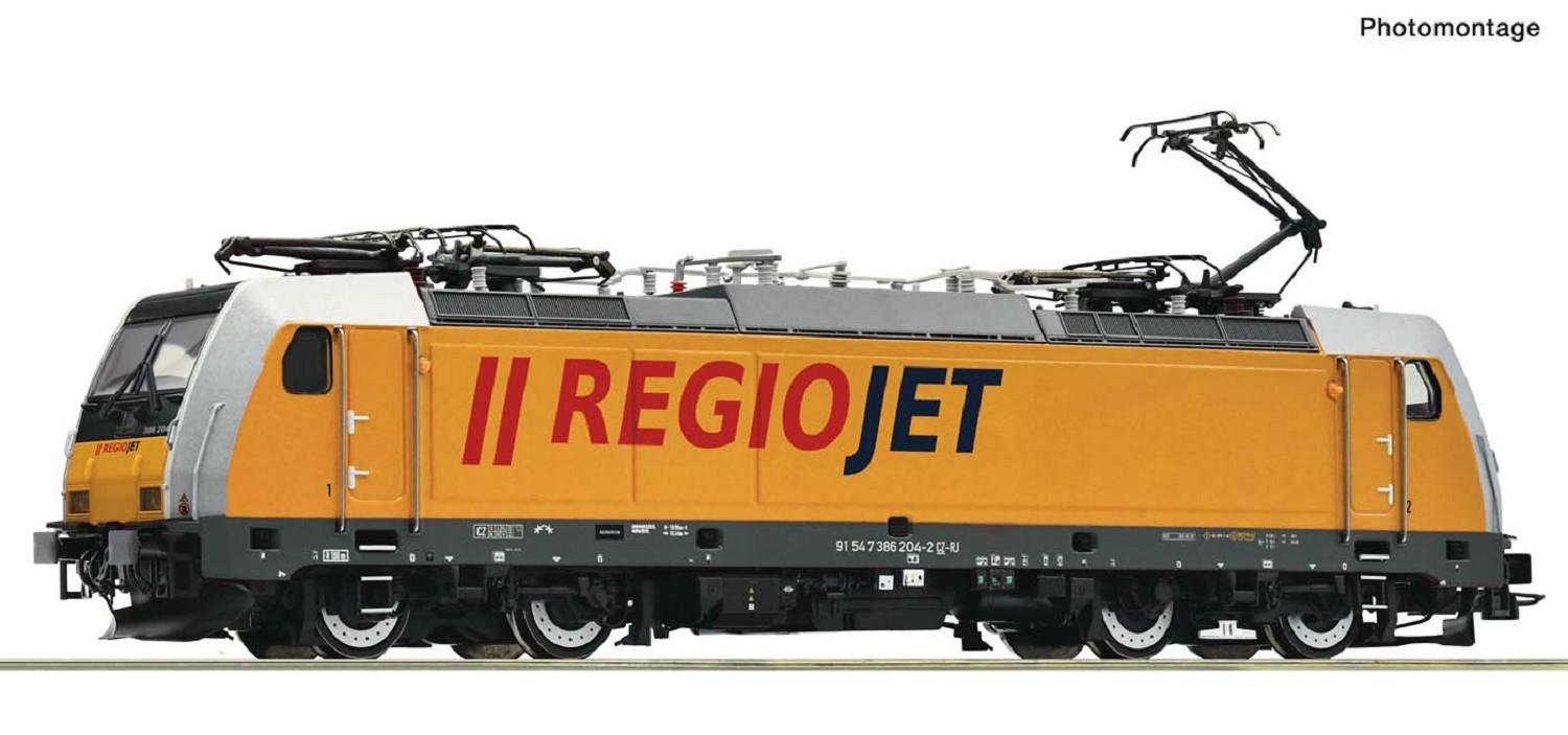 Roco 7520102 E-Lok 386 204-2, Regiojet AC Sound