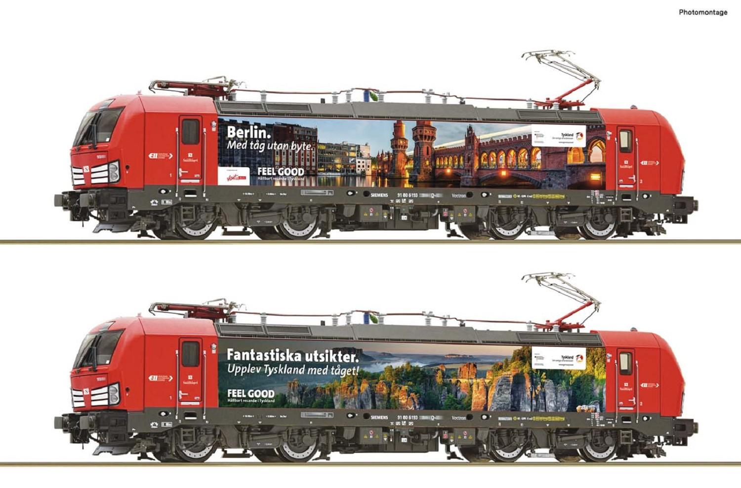 Roco 7520119 E-Lok 193 287-0, Snälltåget AC Sound