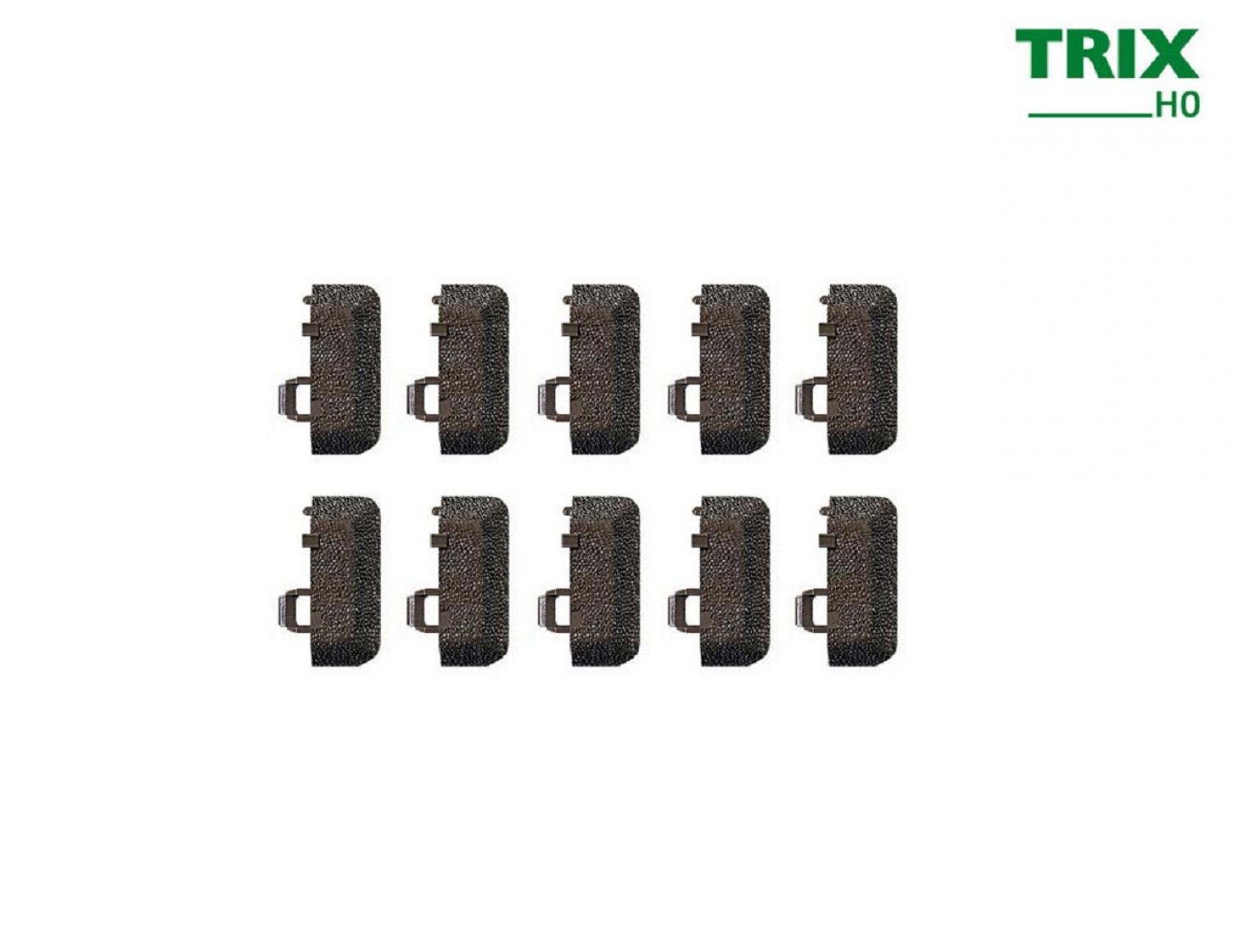 Trix 62001 C-Gleis Endstück (10x)