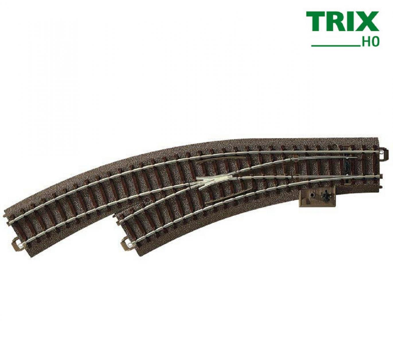 Trix 62671 Bogenweiche links R1