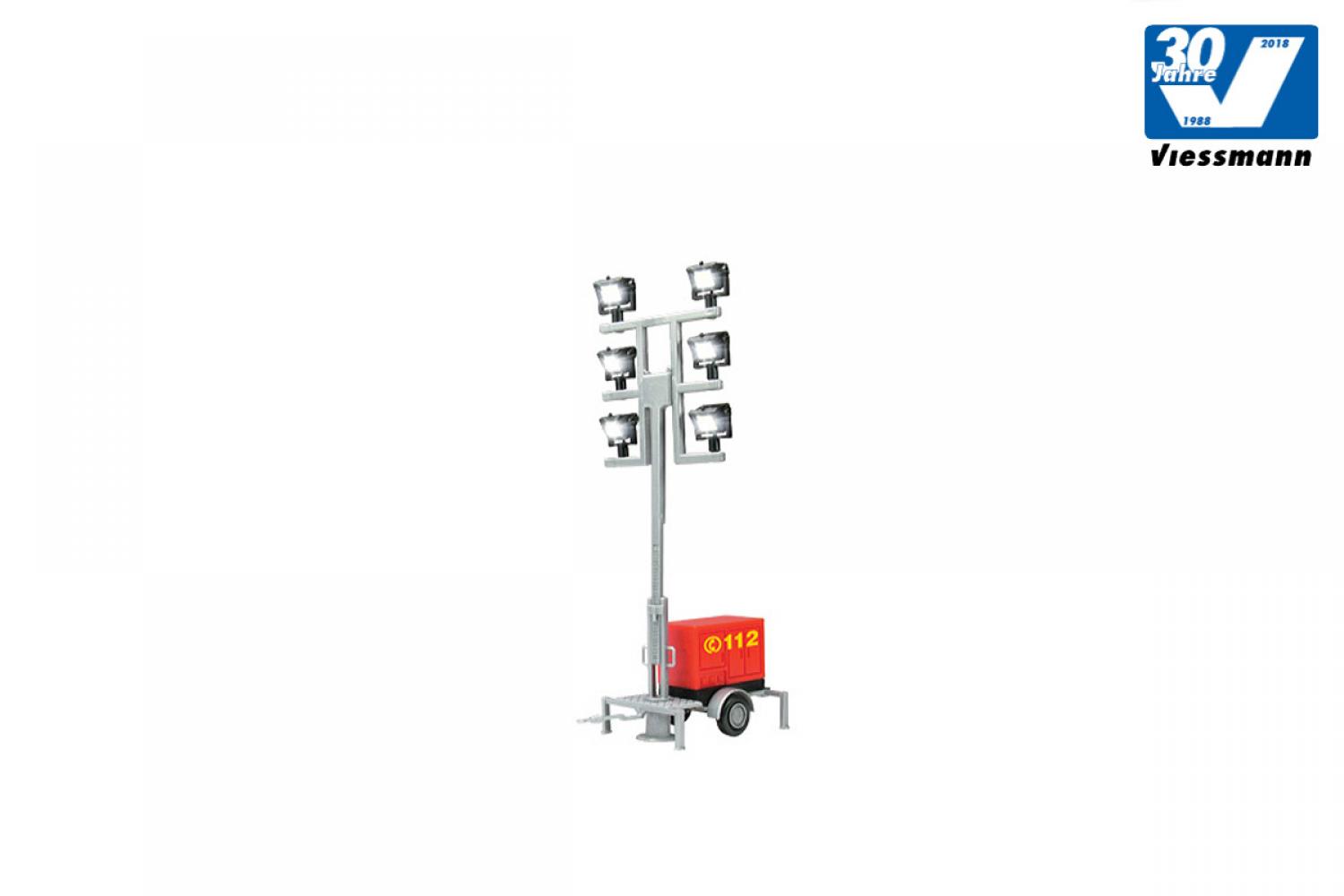 Viessmann 1344 H0 LeuchtgiraffeFeuerw.a.Anh.