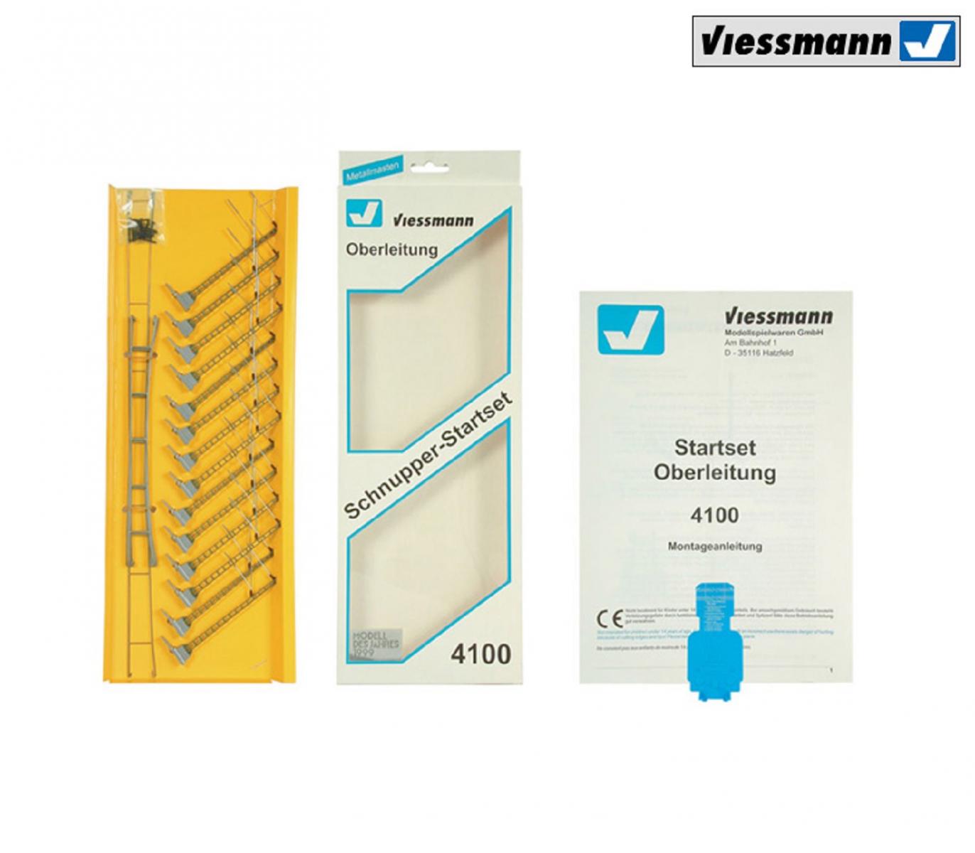 Viessmann 4100 H0 Startset Oberleitung