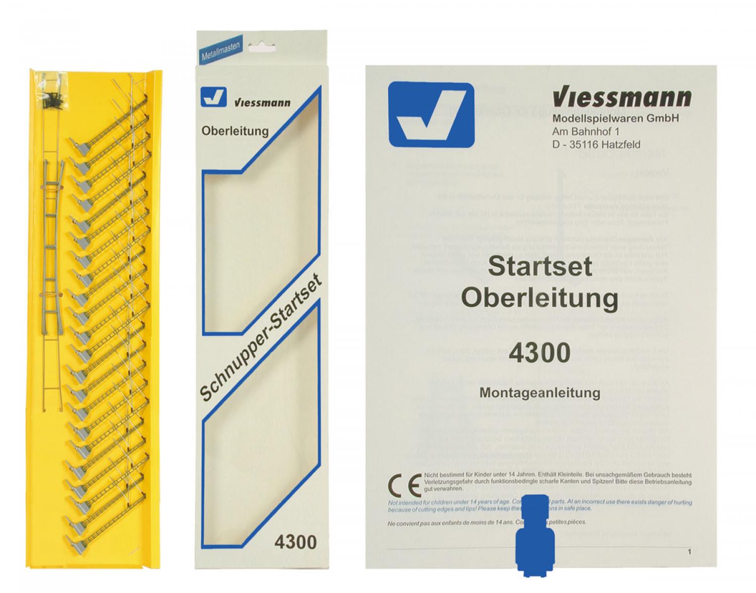 Viessmann 4300 N Startset-Oberleitung