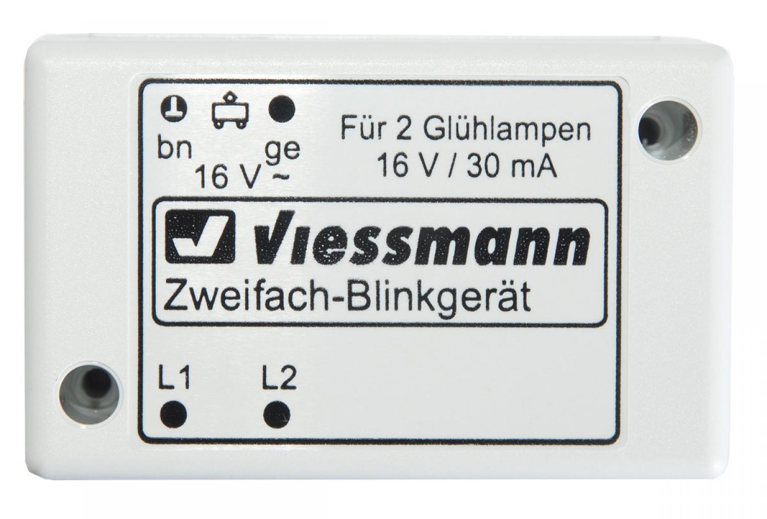 Viessmann 5028 H0 Zweifach-Blinkgeraet,gelb