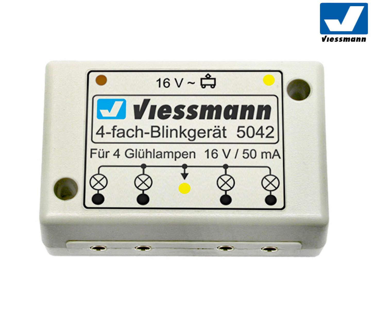Viessmann 5042 N Vierfach-Blinkgeraet
