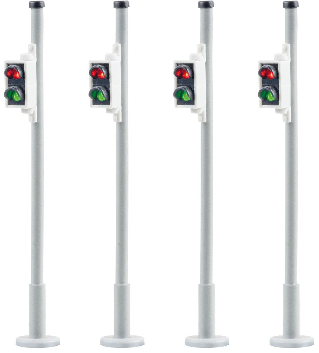 Viessmann 5096 H0 Fußgaengerampel, 4 Stück