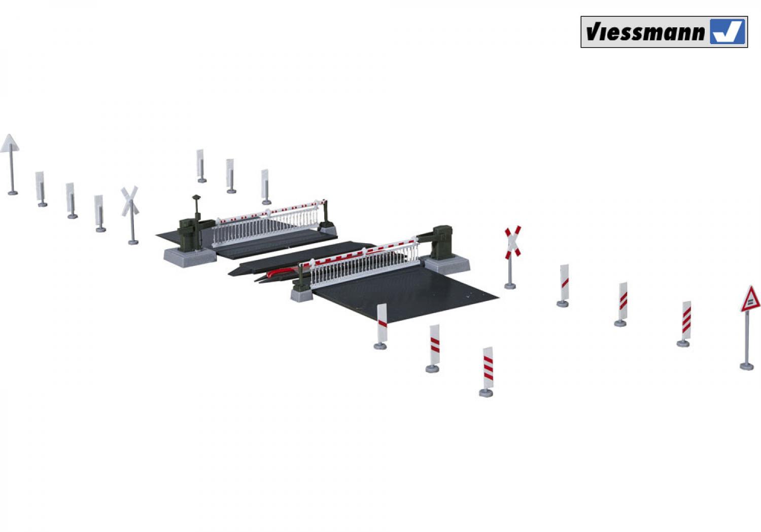 Viessmann 5104 H0 Bahnschranke m.Behang