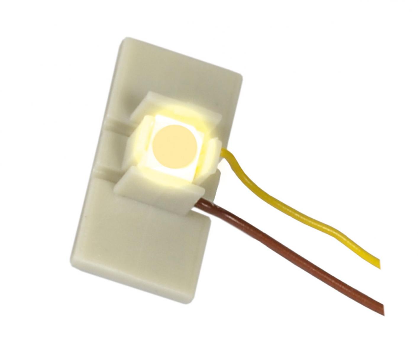 Viessmann 6046 LED Etagenbel.ww, 10x