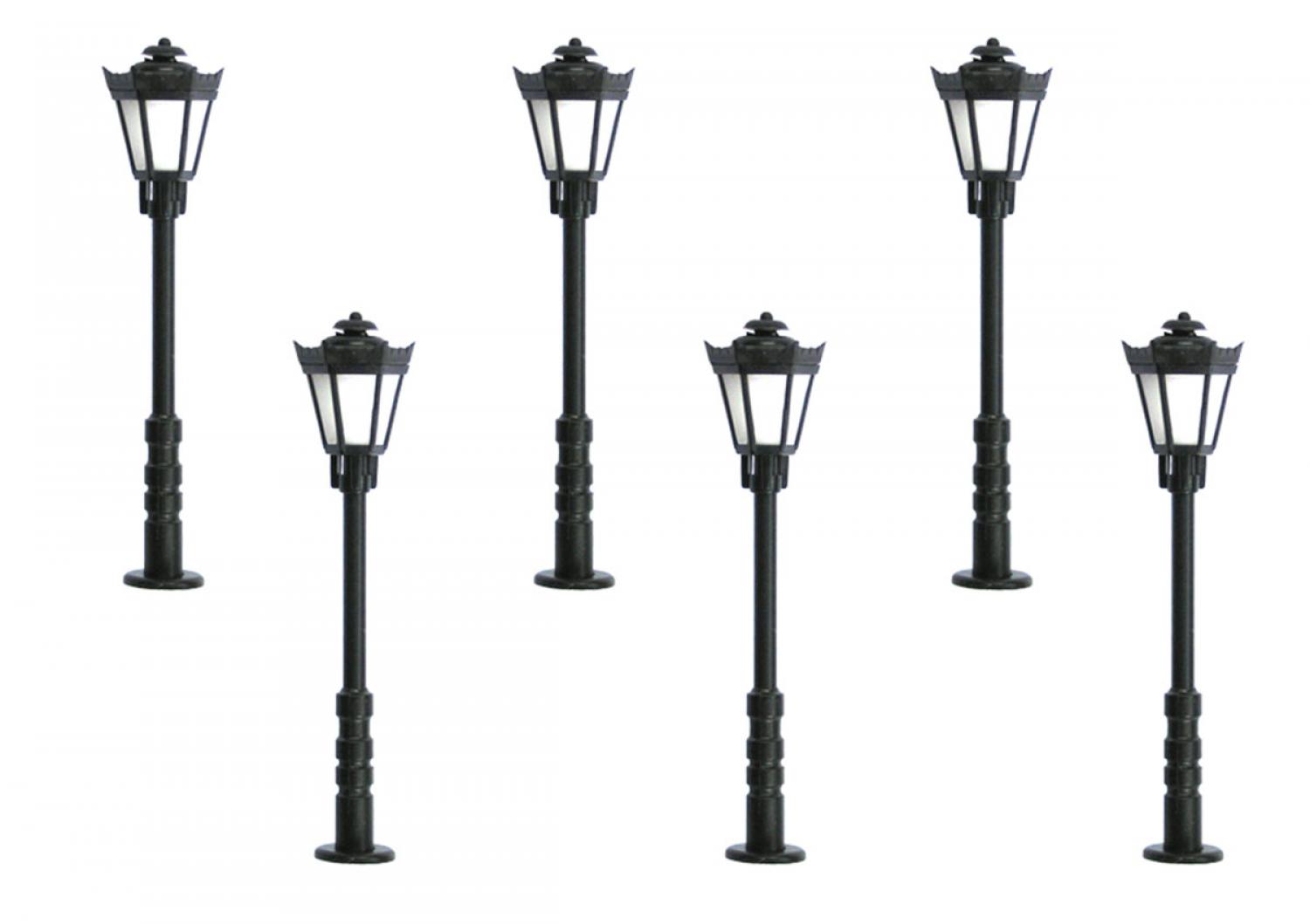 Viessmann 60706 H0 Parklaterne 5+1, LED