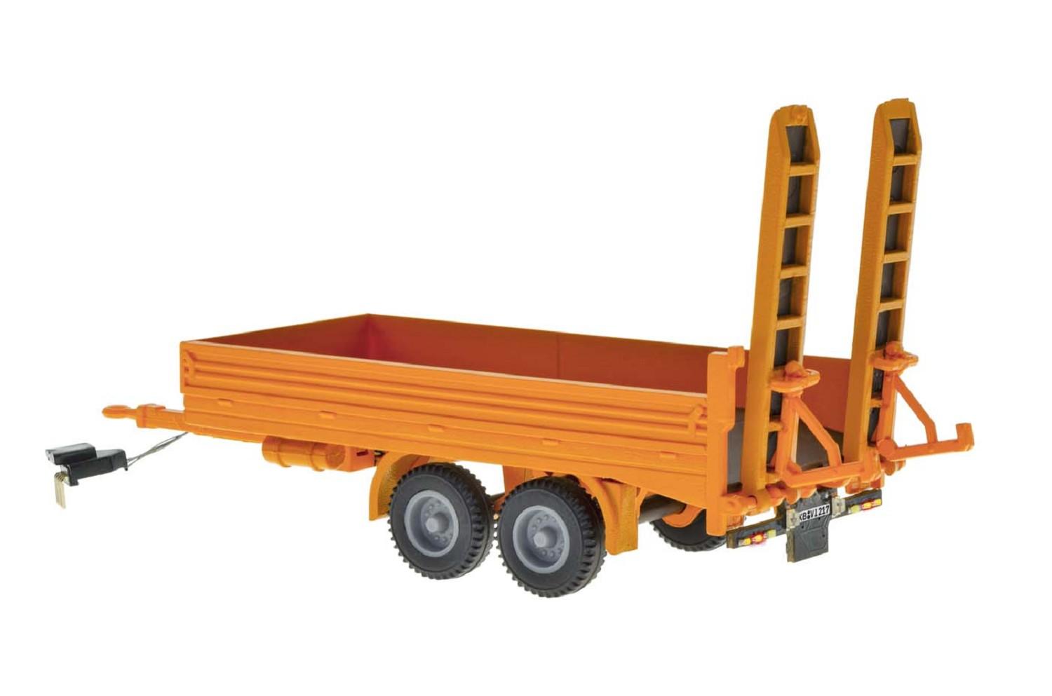 Viessmann 8217 H0 Tandem Tieflader, kommunal