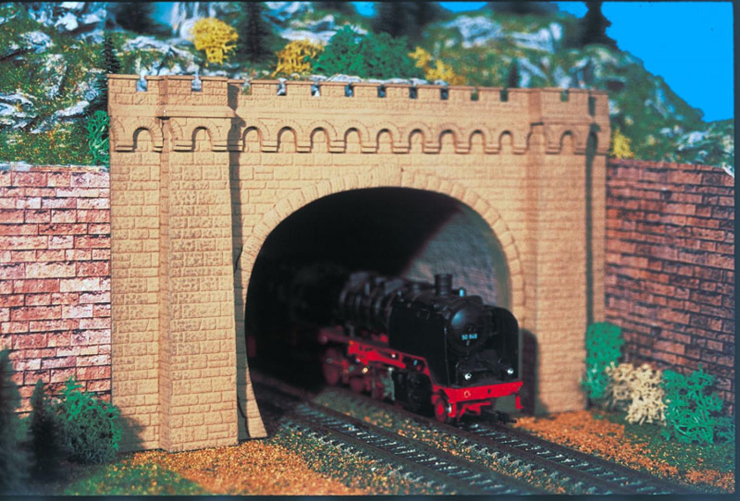 Vollmer 42506 H0 Tunnelportal Moseltal, 2-gl,2x