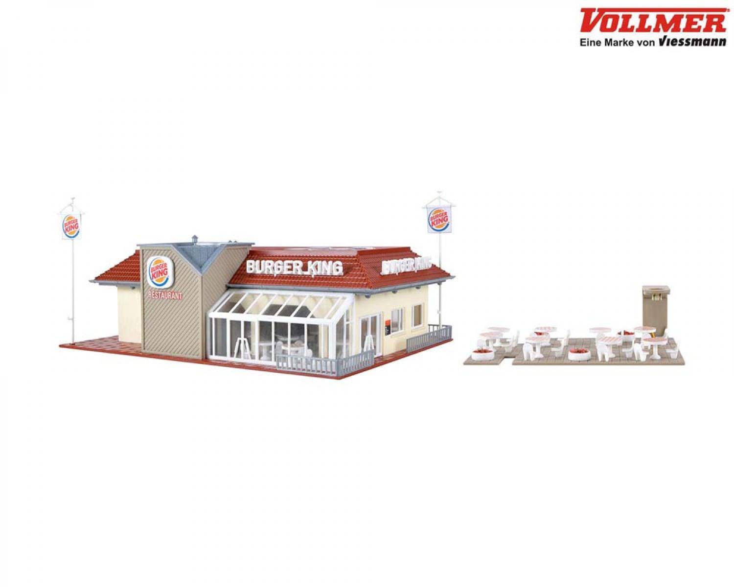 Vollmer 43632 H0 Burger King mit LED