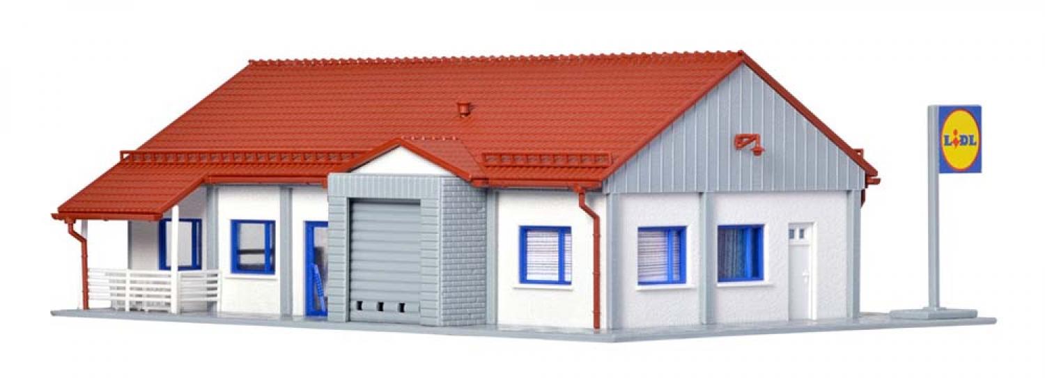 Vollmer 43662 H0 Supermarkt LIDL
