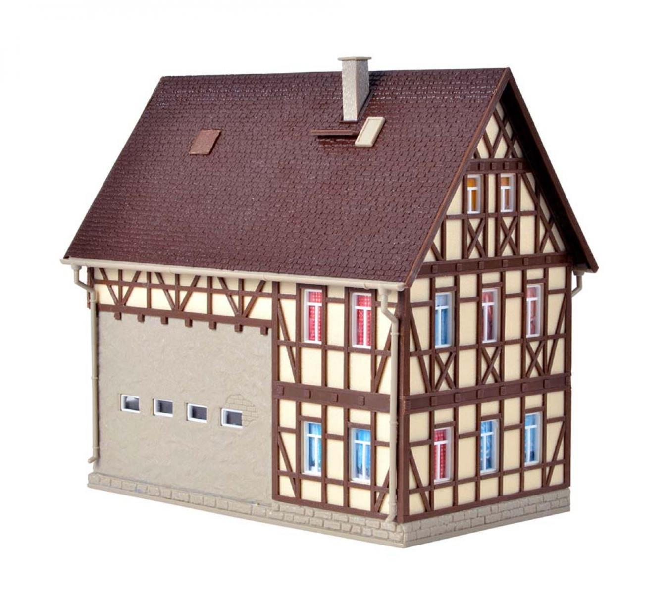 Vollmer 43731 H0 Bauernhaus mit Scheune