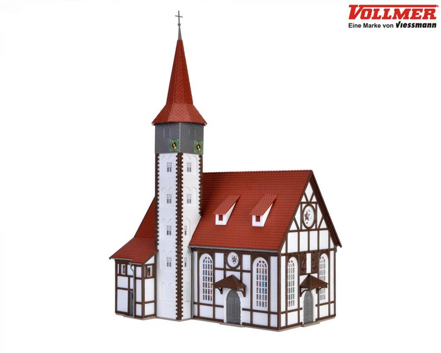 Vollmer 43768 H0 Fachwerkkirche Altbach
