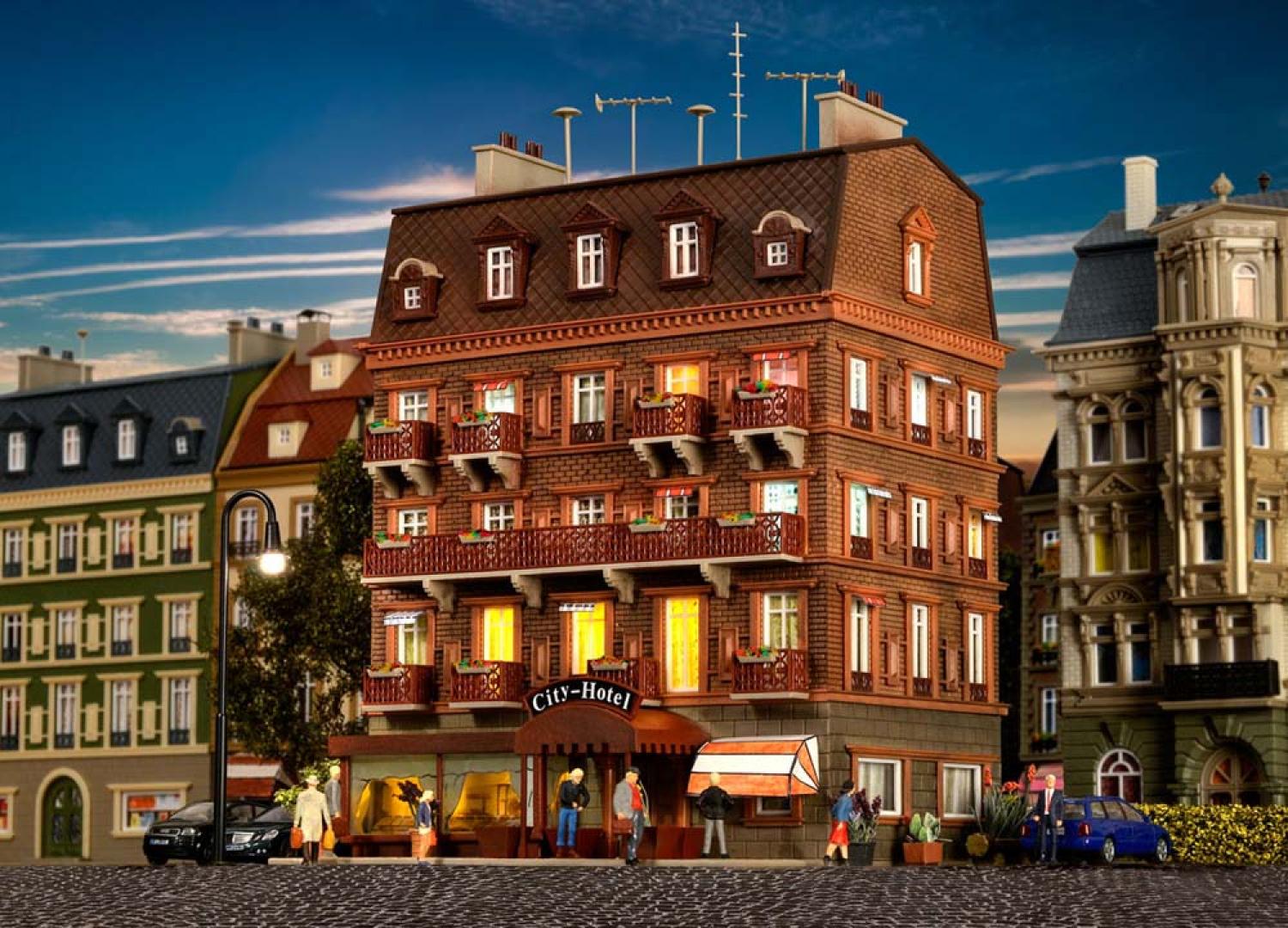 Vollmer 43782 H0 City-Hotel (LED)