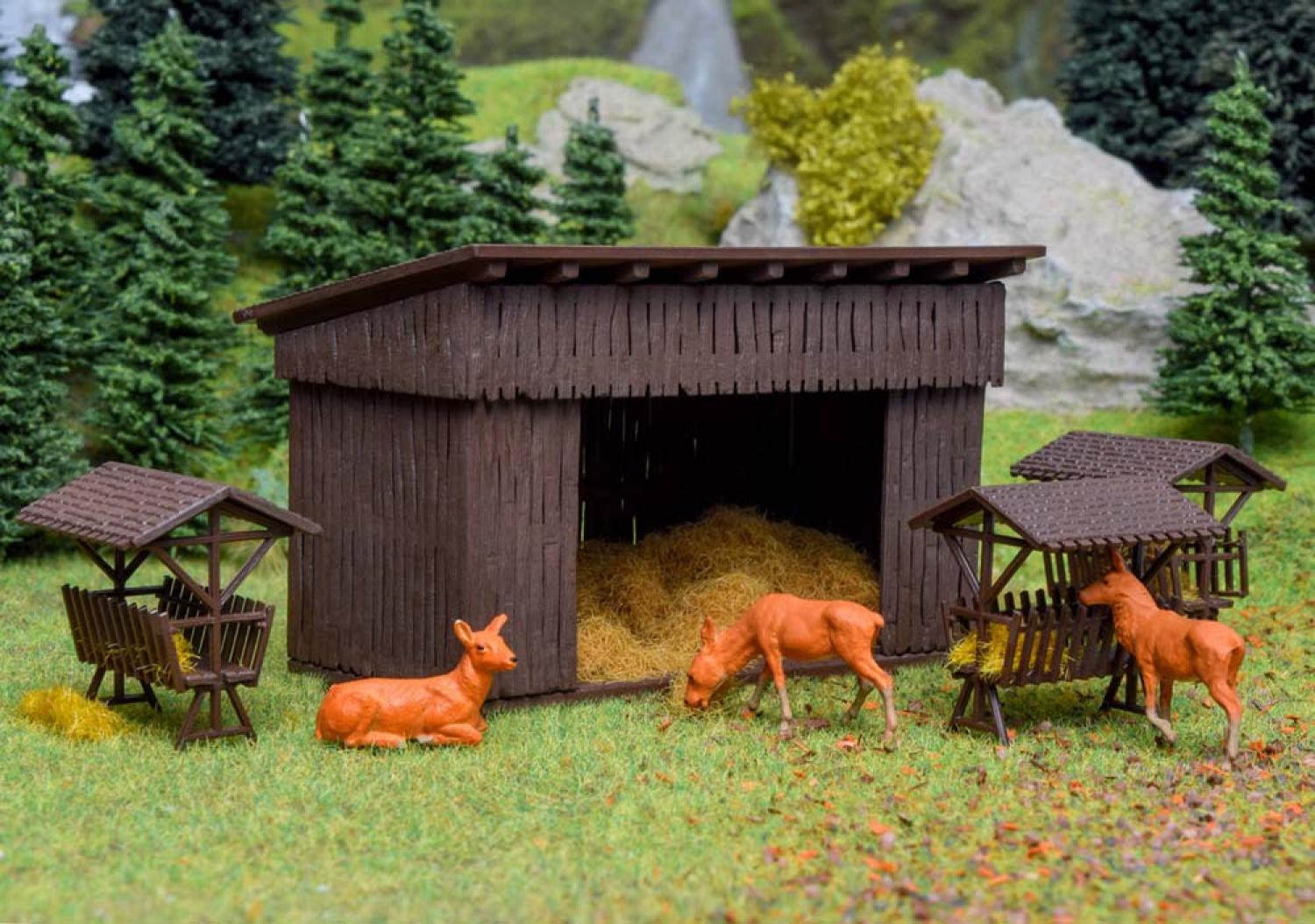 Vollmer 43798 H0 Wildtierfütterung