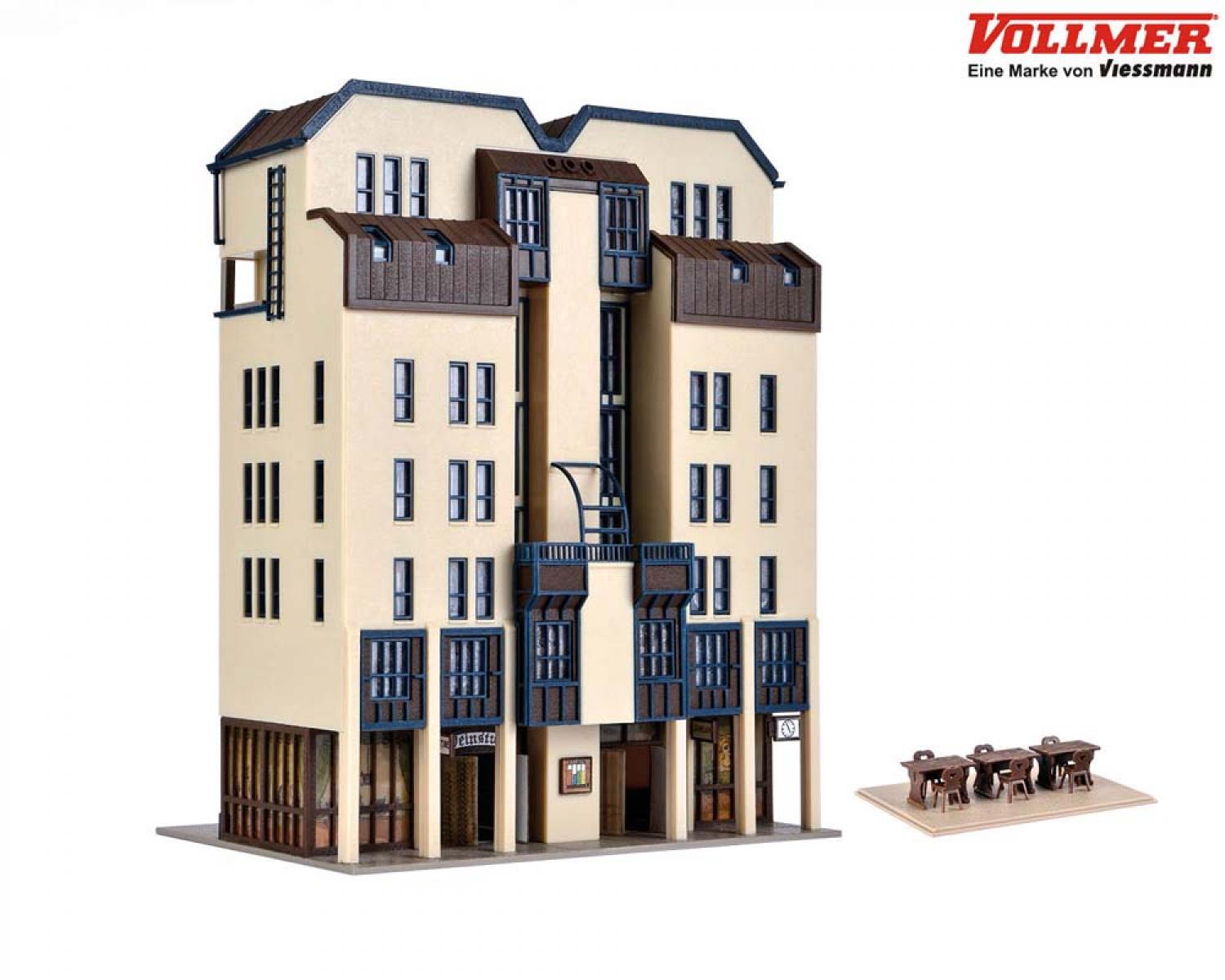 Vollmer 43801 H0 City-Wohnhaus