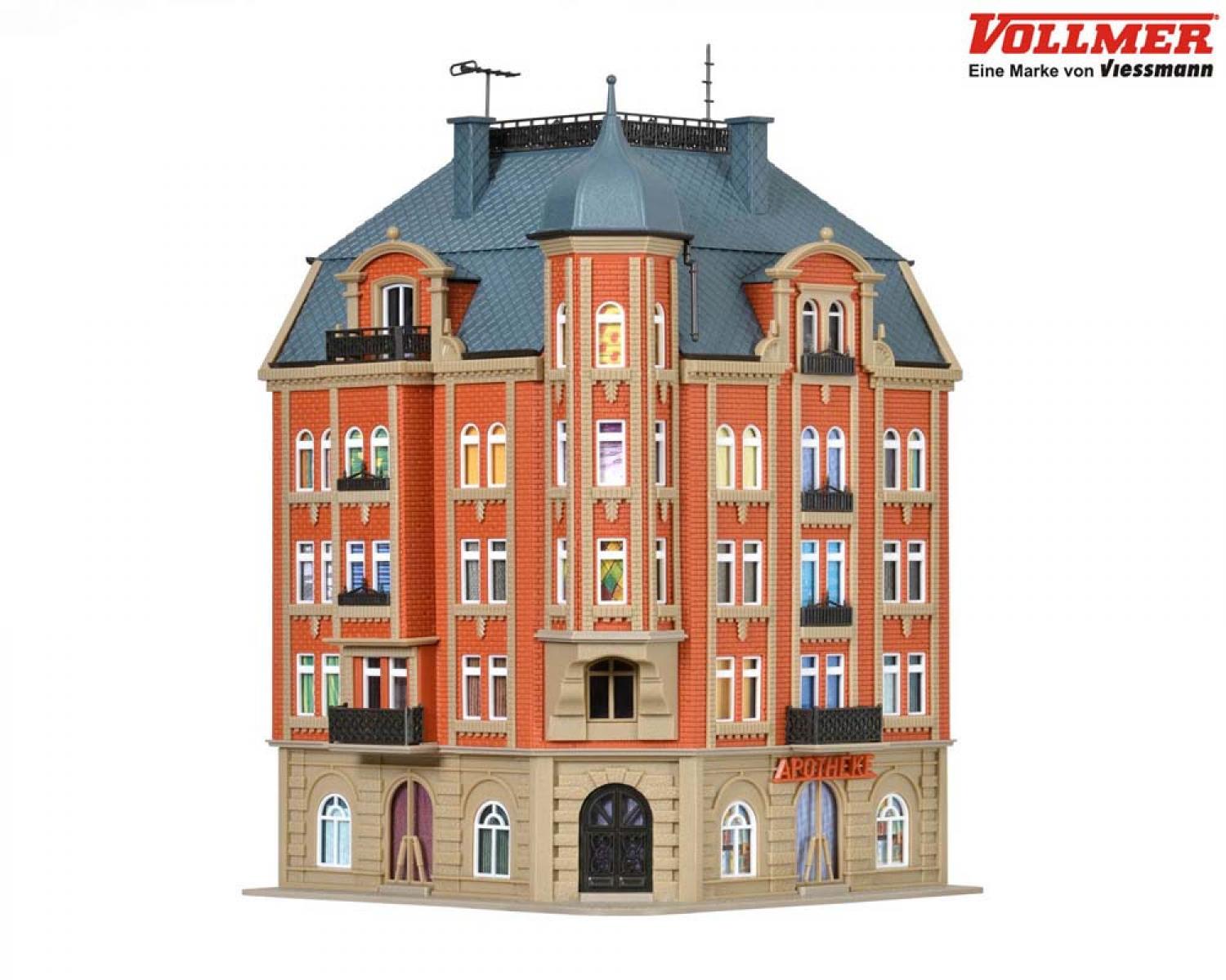 Vollmer 43811 H0 Eckhaus Schlossallee 1