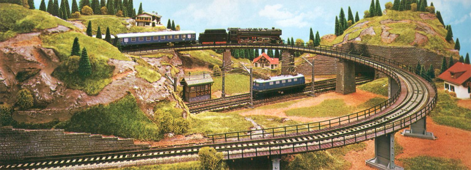 Vollmer 44042 H0 Fahrbahn gebogen, 1 Stk.