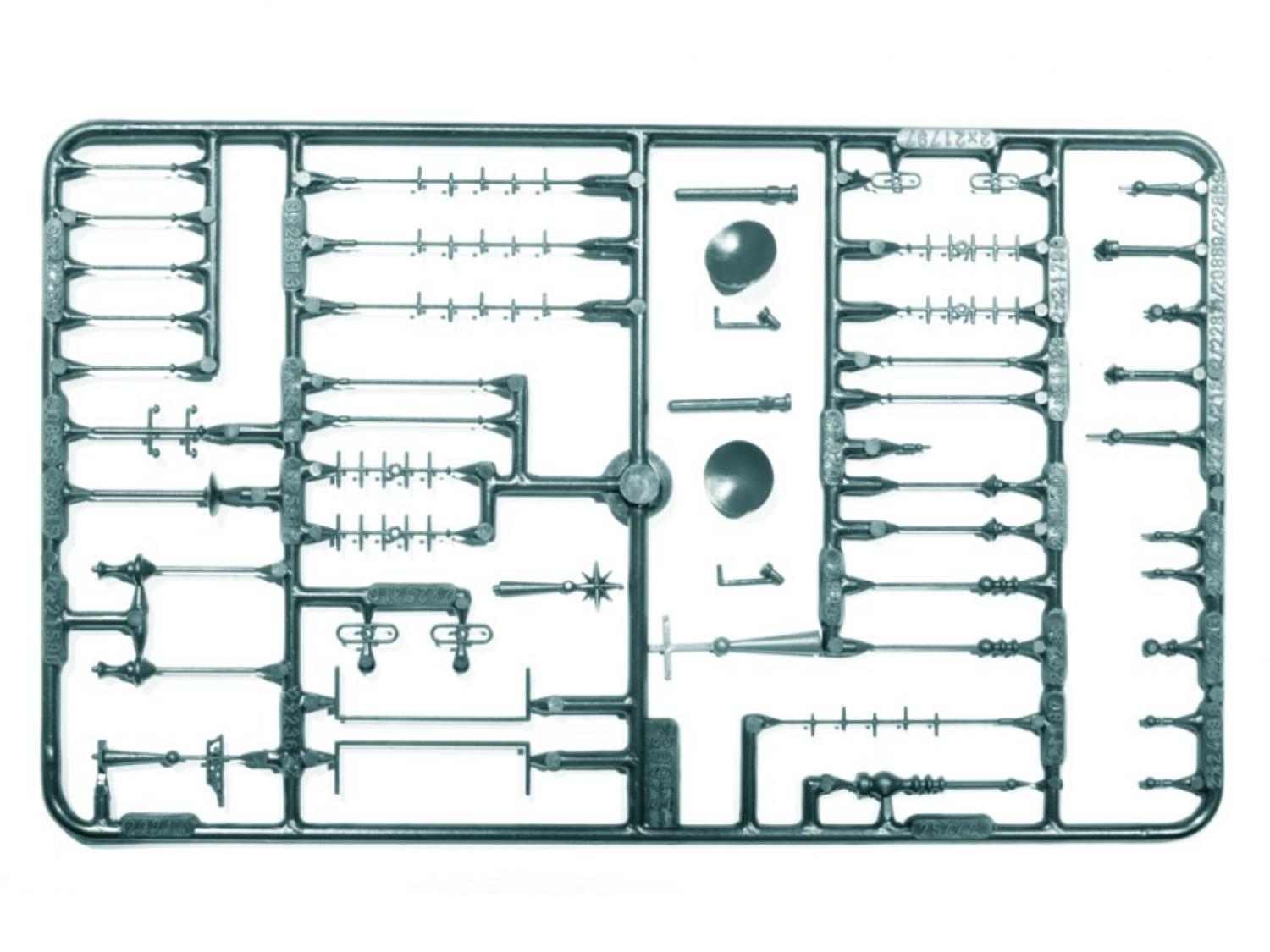 Vollmer 45022 H0 Deko-Set Dachausstattung