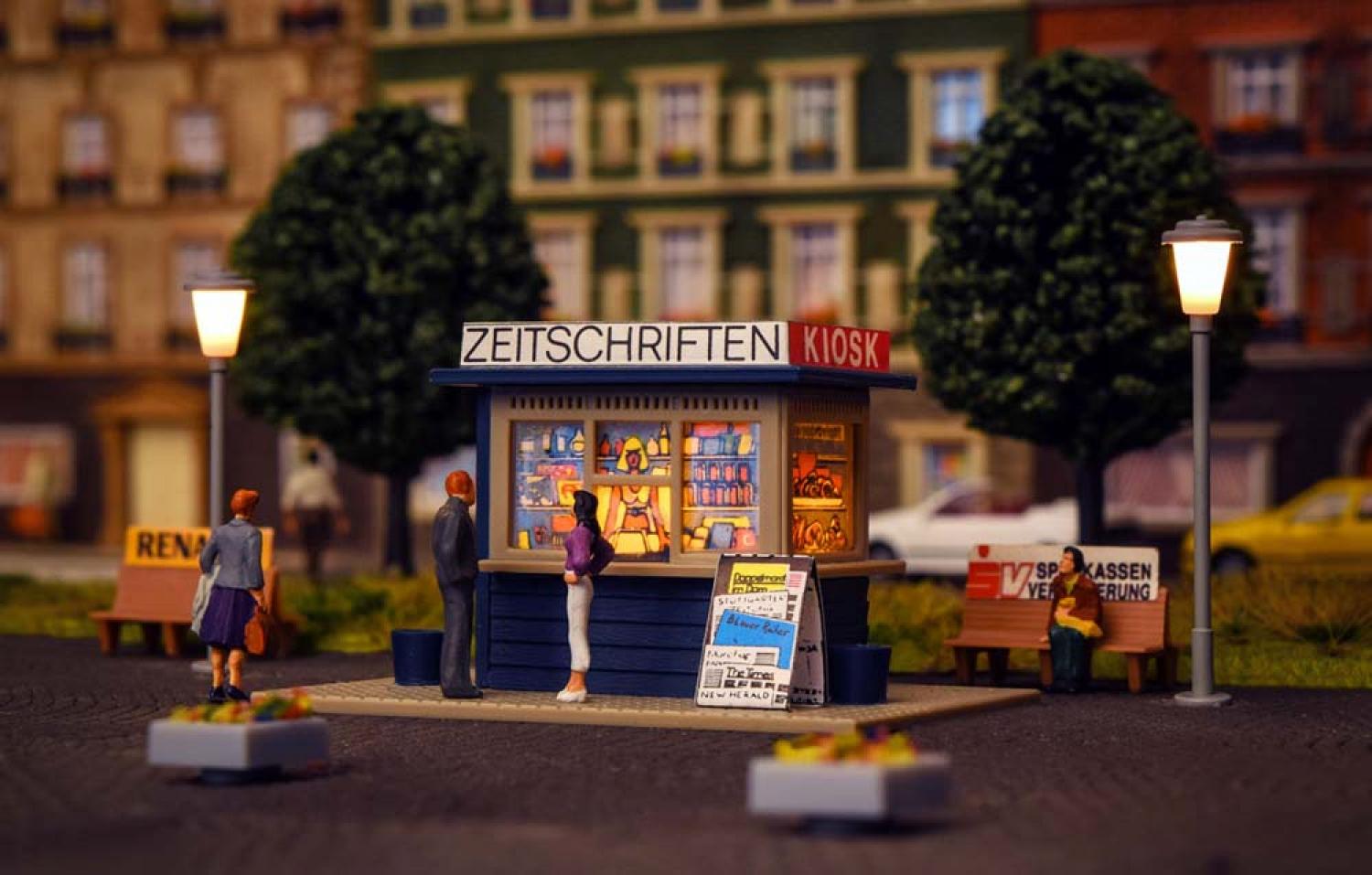 Vollmer 45134 H0 Kiosk