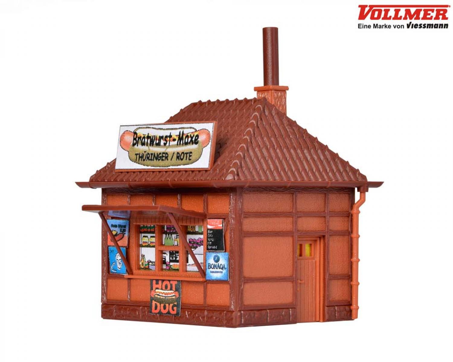 Vollmer 45140 H0 Kiosk Bratwurst-Maxe