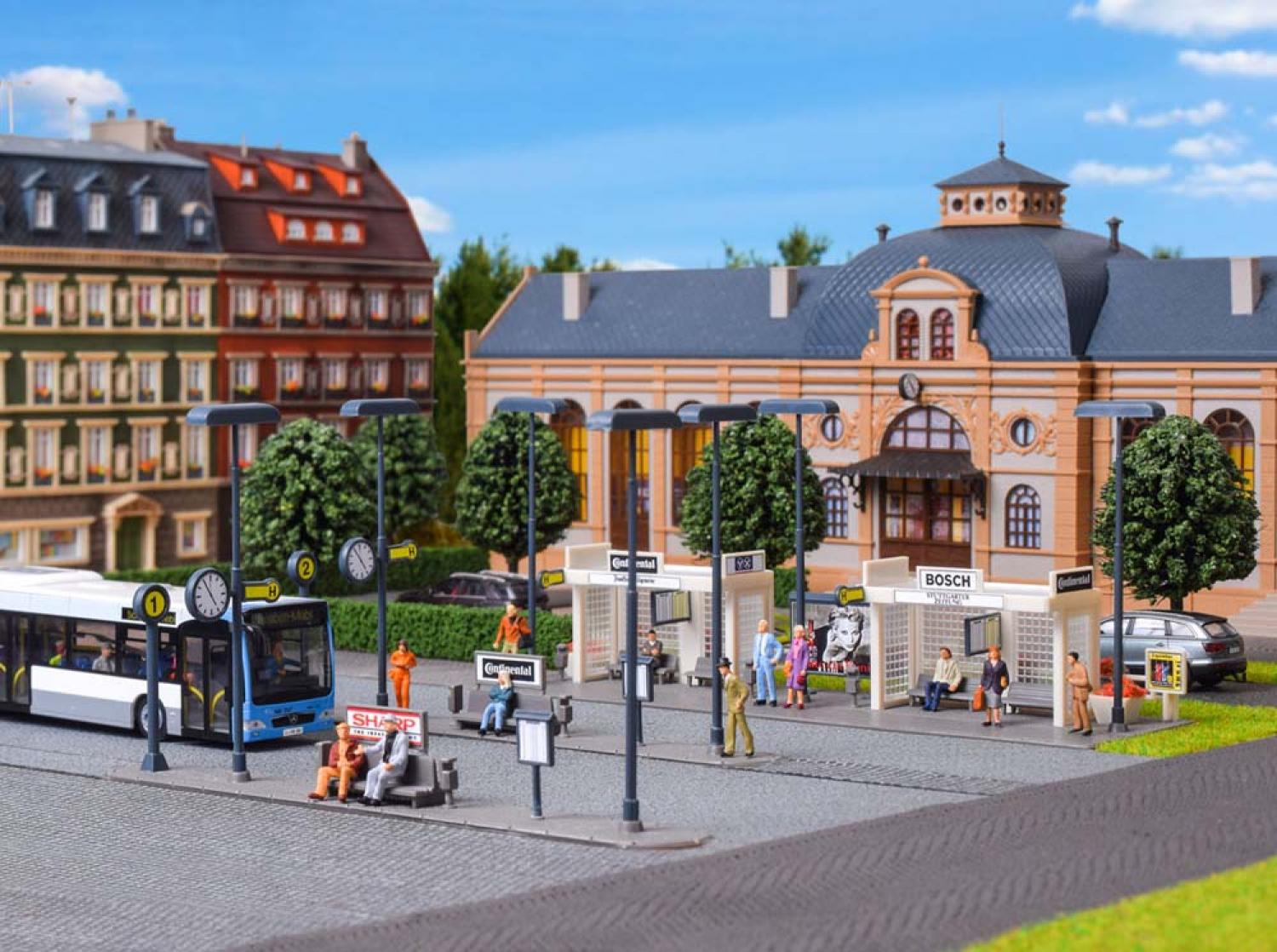 Vollmer 45148 H0 Busbahnhof