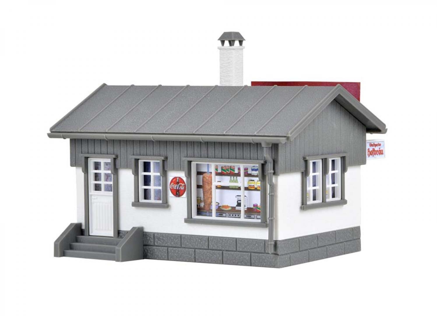 Vollmer 45151 H0 Imbiss-Stand Döner/Pizza