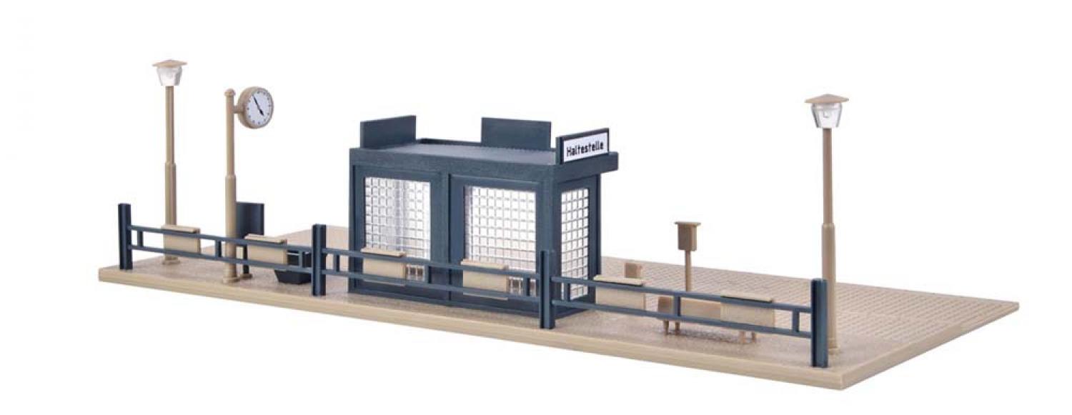 Vollmer 45154 H0 Bushaltestelle (LED)