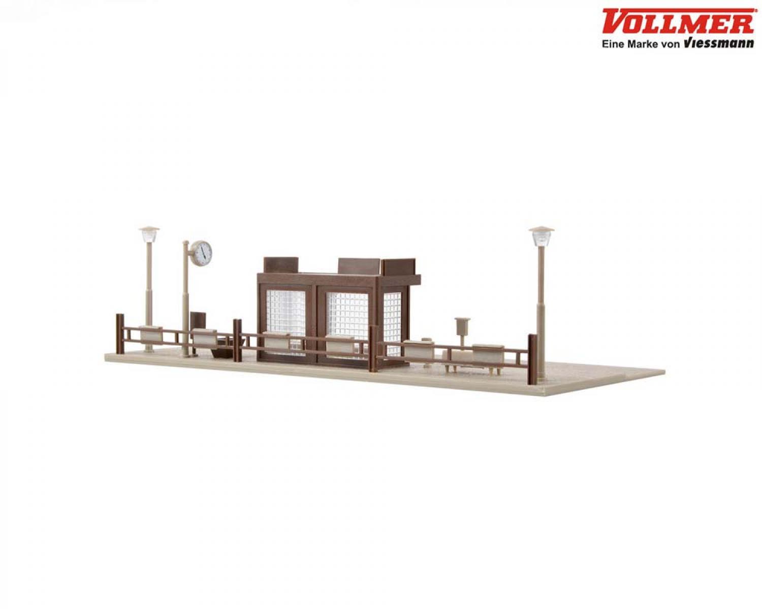 Vollmer 45155 H0 Bushaltestelle
