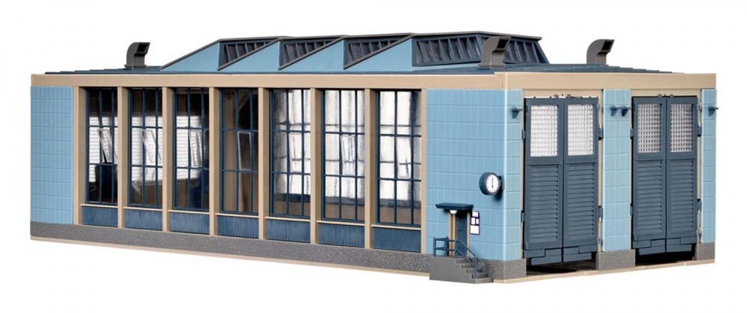 Vollmer 45765 H0 E-Lokschuppen mit Türschl.